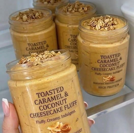 Toasted Caramel & Coconut Cheesecake Fluff
