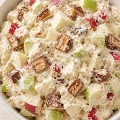 4-Ingredient Snickers Apple Salad