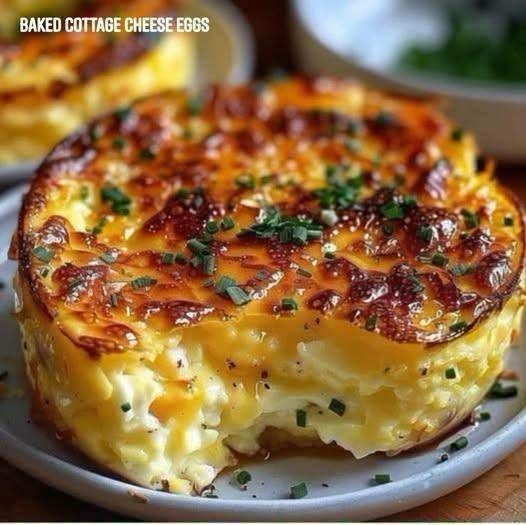 High-Protein Baked Cottage Cheese Eggs