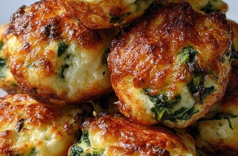 25-Minute Spinach Ricotta Bites – Easy Appetizer