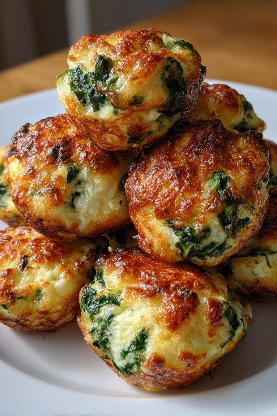 25-Minute Spinach Ricotta Bites – Easy Appetizer