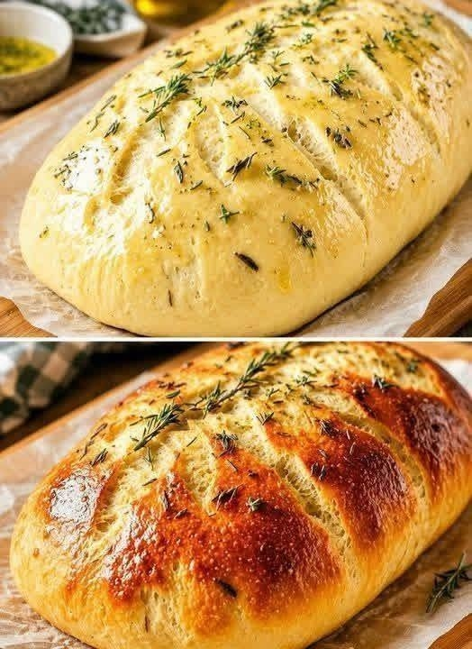 Homemade Garlic Herb Bread