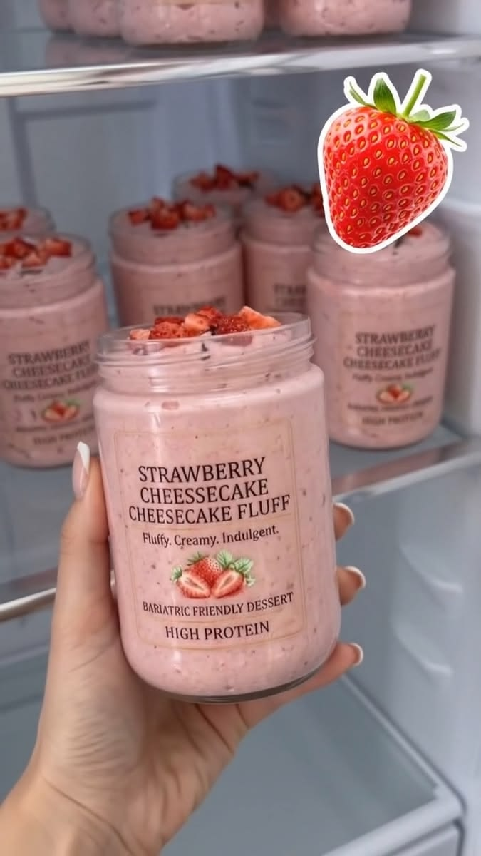 Strawberry Cheesecake Protein Fluff