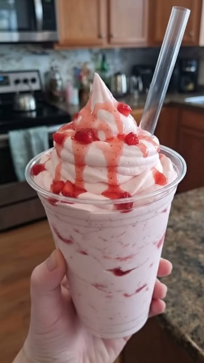 High-Protein Strawberry Cheesecake Protein Fluff Cups