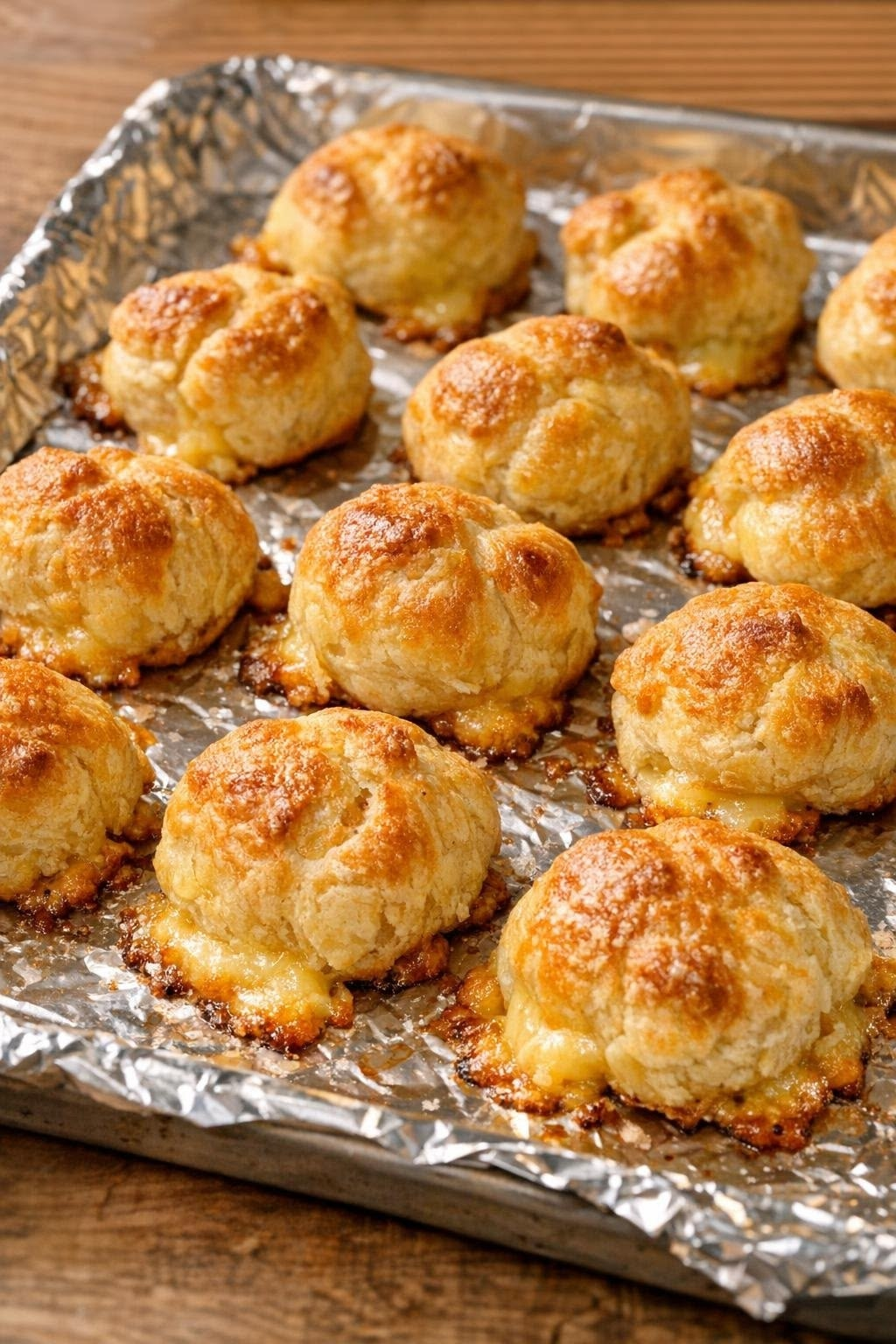 4-Ingredient Cheesy Biscuit Bombs