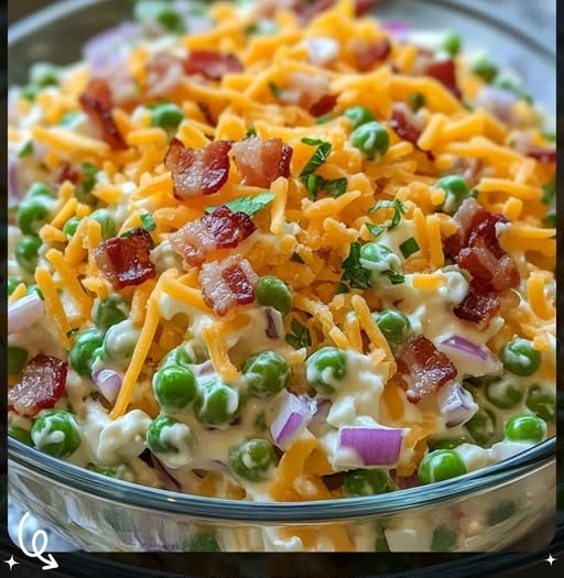 Creamy Pea Salad