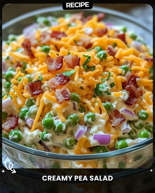Creamy Pea Salad