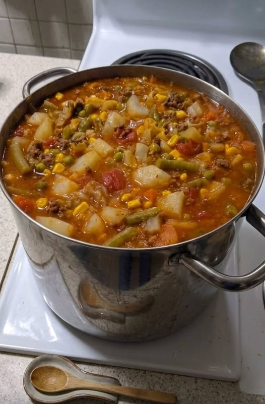 Homemade Vegetable Beef Soup