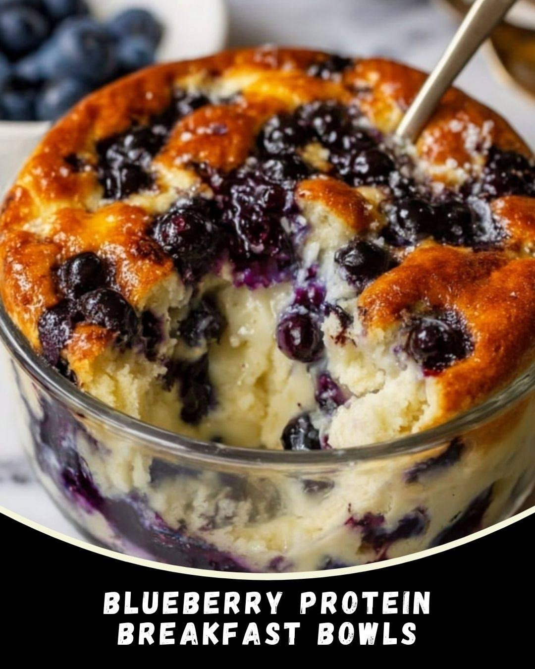 Blueberry Protein Breakfast Bowls