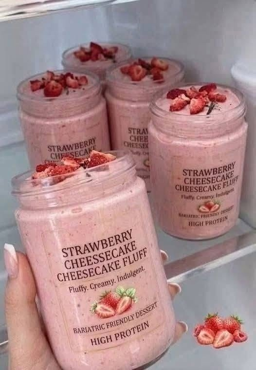 Strawberry Cheesecake Protein Fluff