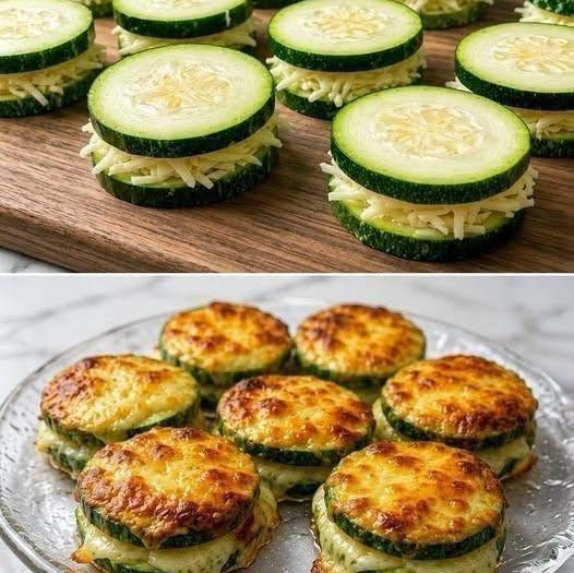 Cheesy Zucchini Rounds