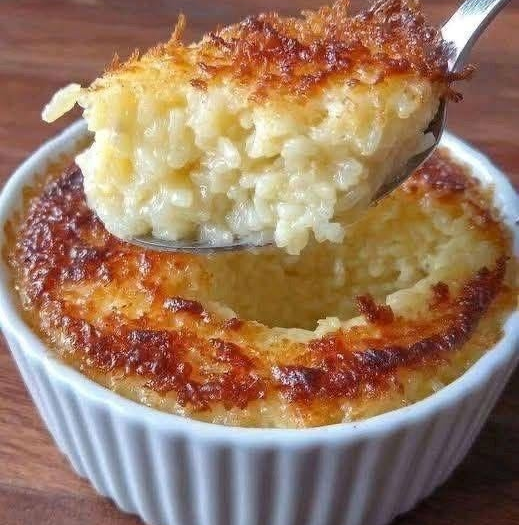 Creamy Baked Rice Pudding