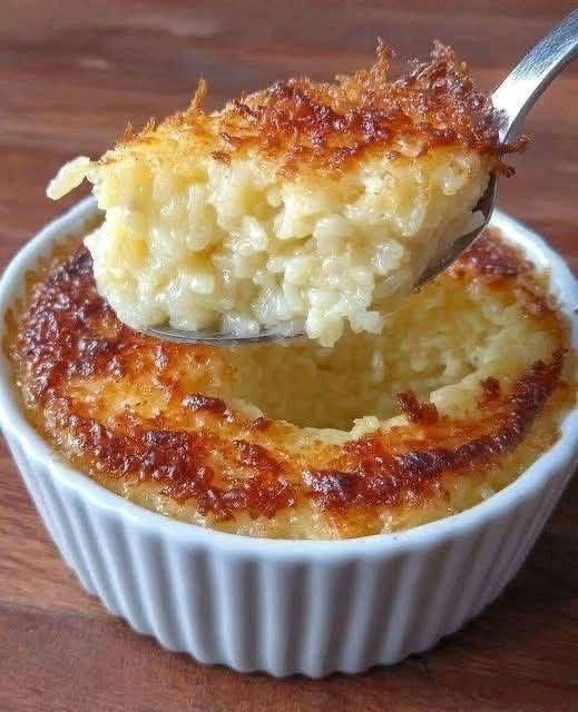 Creamy Baked Rice Pudding