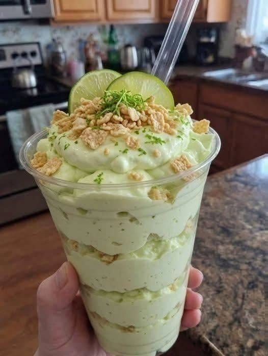 Key Lime Cheesecake Protein Fluff Cups