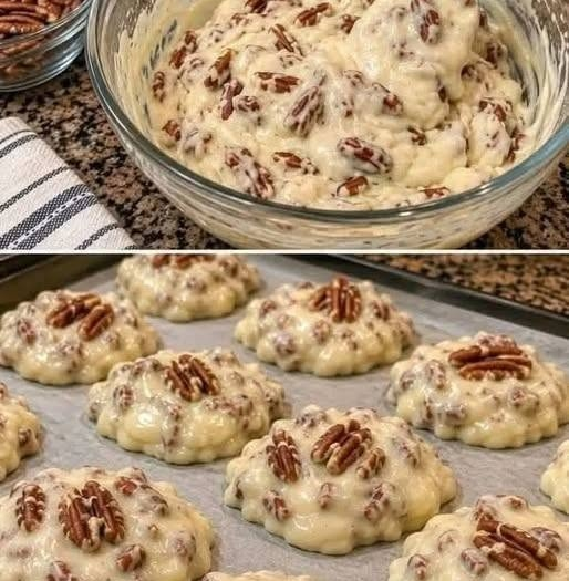 Butter Pecan Cream Cheese Cookies