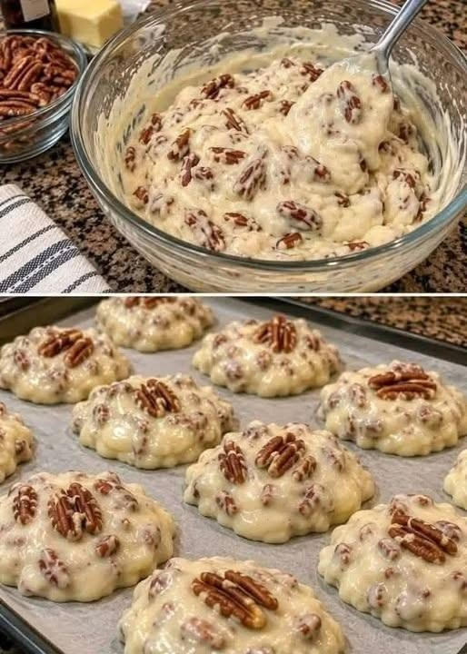 Butter Pecan Cream Cheese Cookies