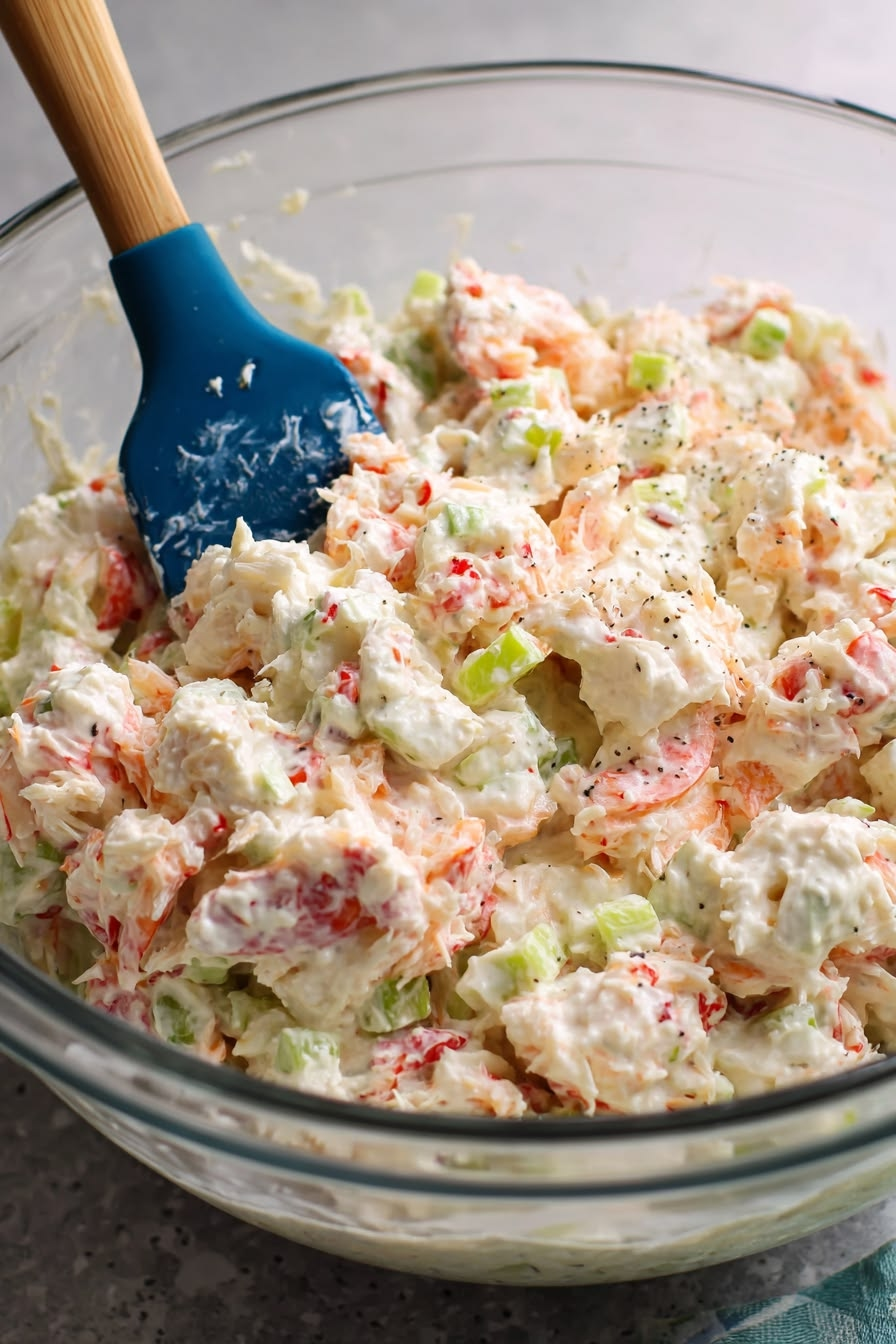Creamy Seafood Salad