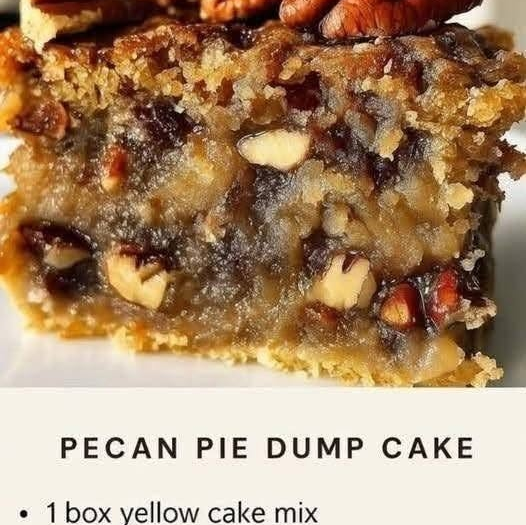 Pecan Pie Dump Cake