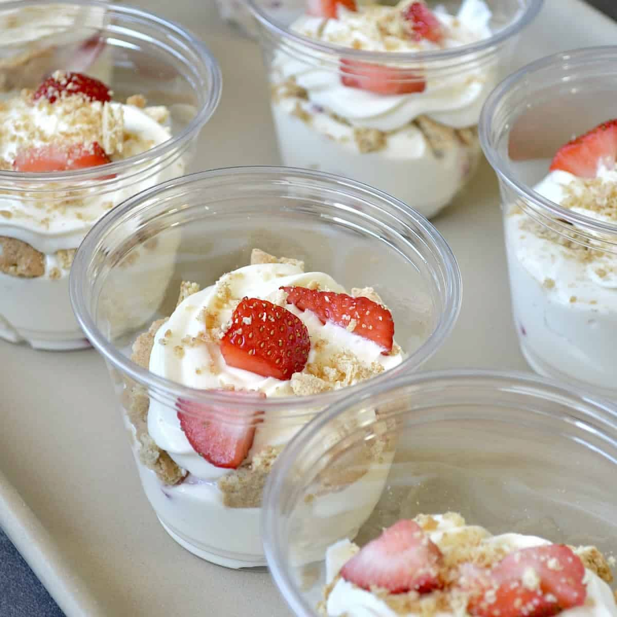 High-Protein, Low-Carb Strawberry Cheesecake Fluff