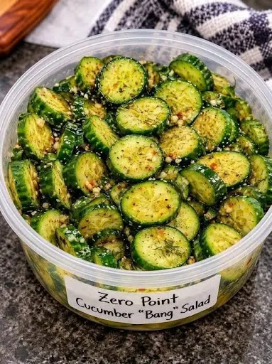 Zero Point Cucumber “Bang” Salad