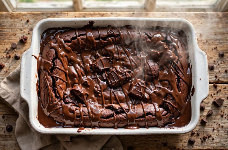 Viral Chocolate Dump Dessert