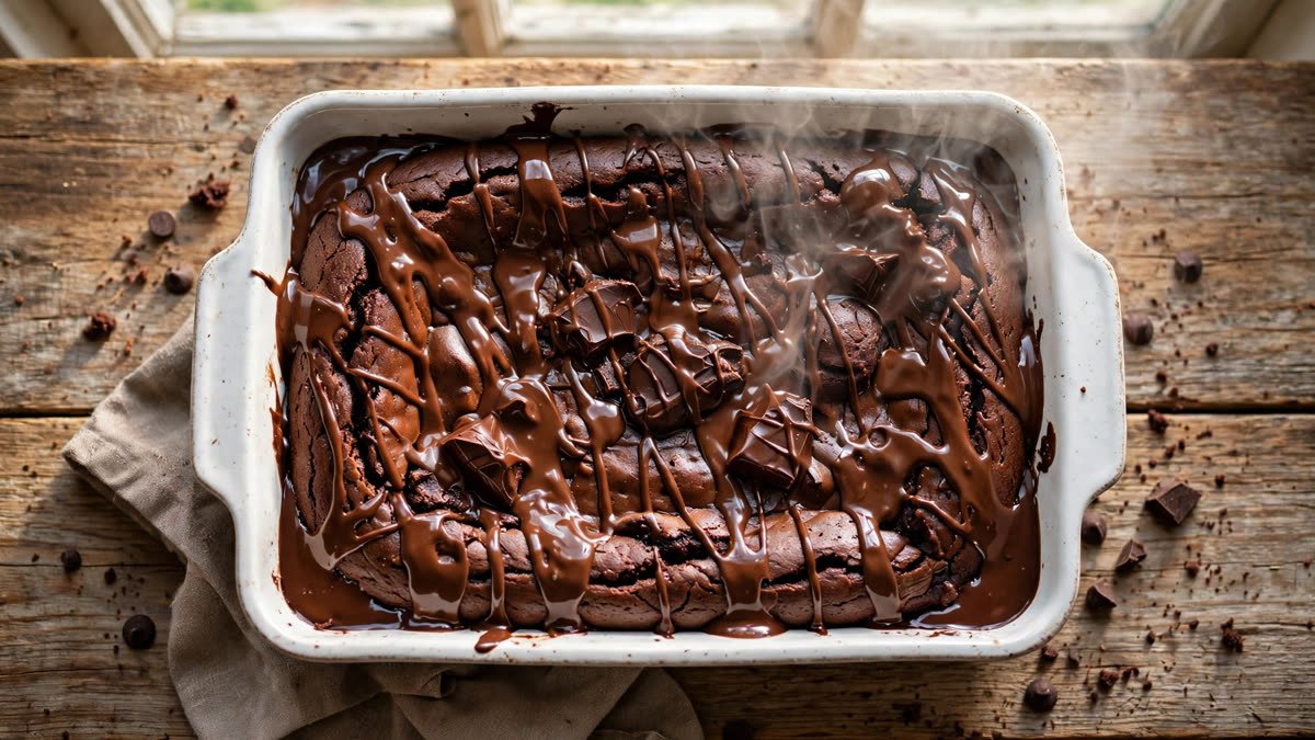 Viral Chocolate Dump Dessert