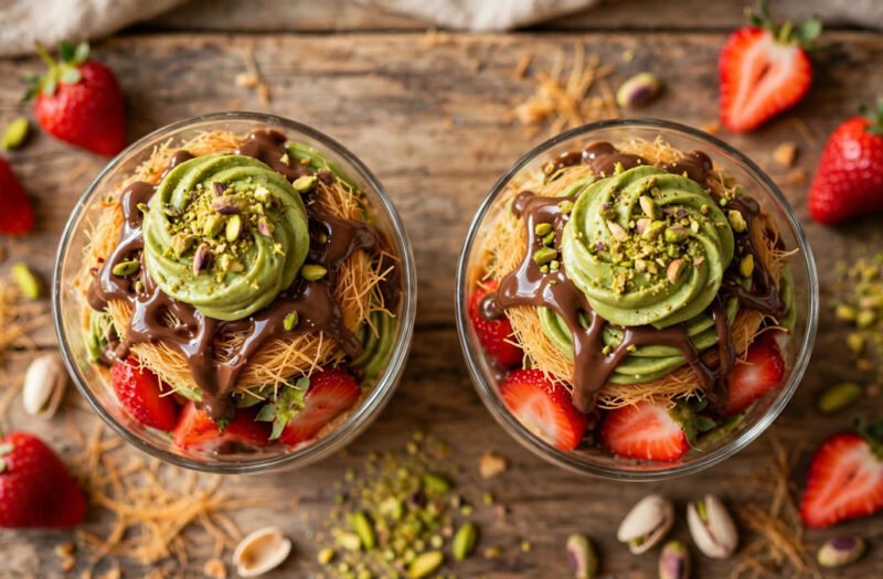 Dubai Chocolate Strawberry Cup (VIRAL)
