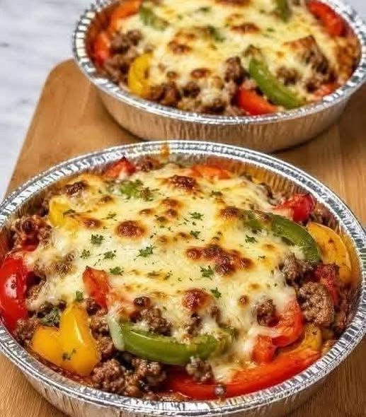 Low-Carb Crustless Pizza Bowl