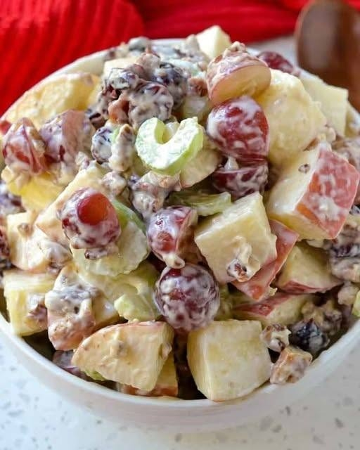 Apple Grape Walnut Salad