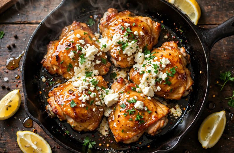 Hot Honey Feta Chicken (VIRAL 2026 Recipe)