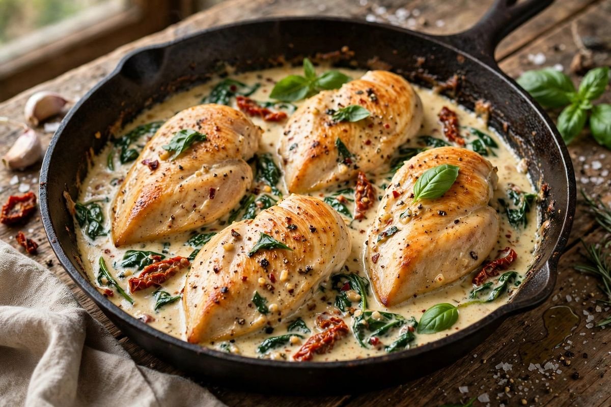 Creamy Tuscan Garlic Chicken